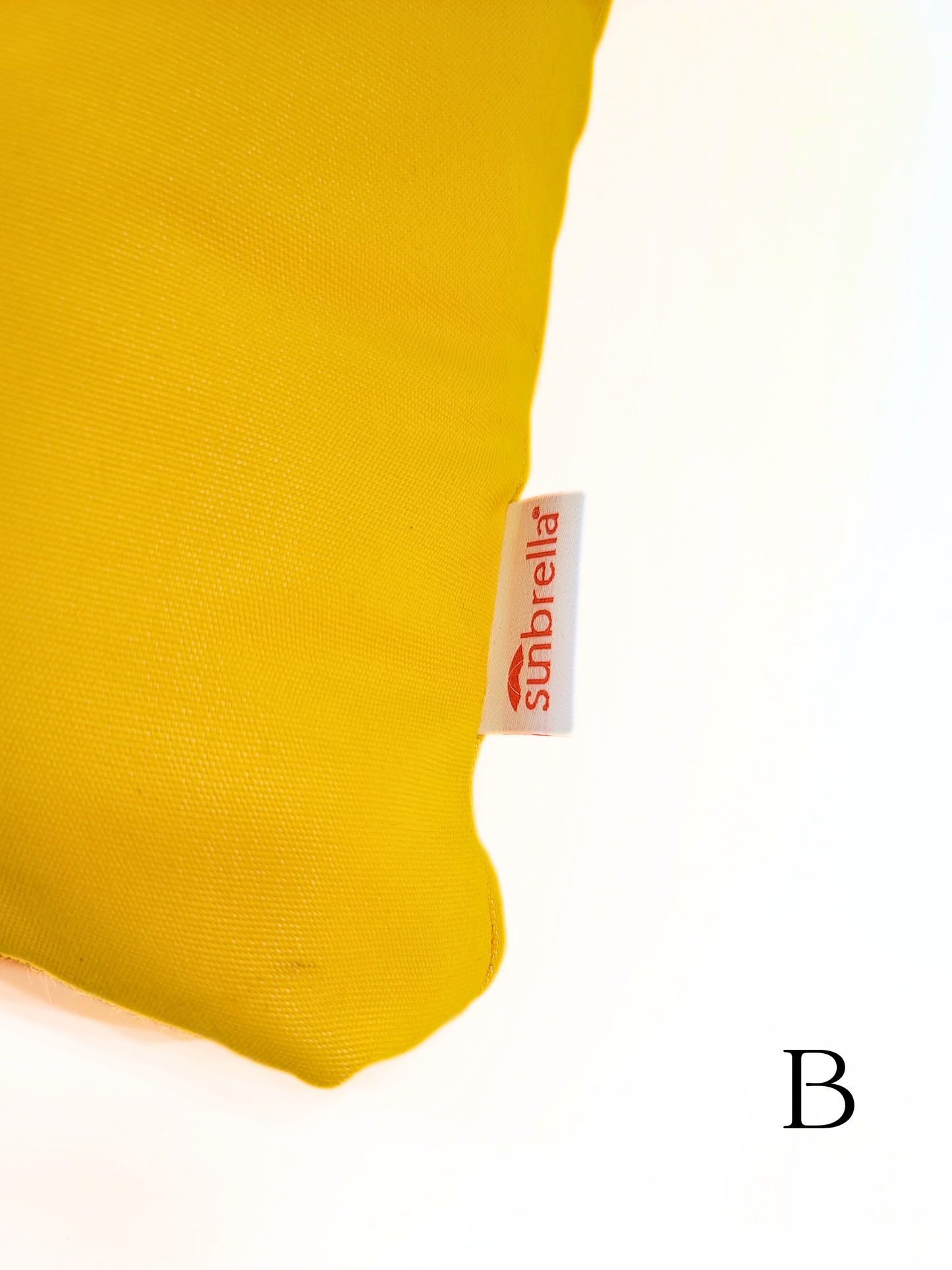 Sunbrella 'Canvas Sunflower' Indoor/Outdoor Toss Pillow Cover