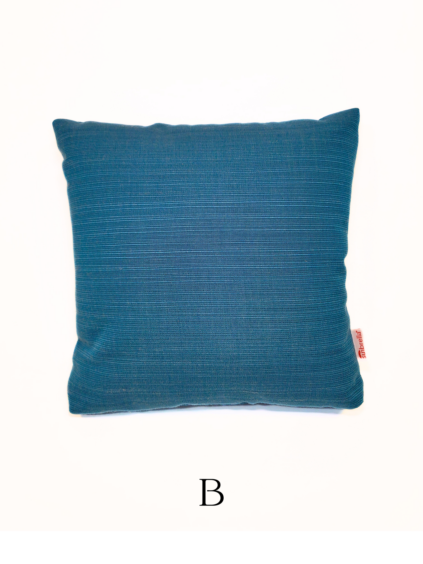 Sunbrella 'Dupione Deep Sea' Indoor/Outdoor Toss Pillow Cover