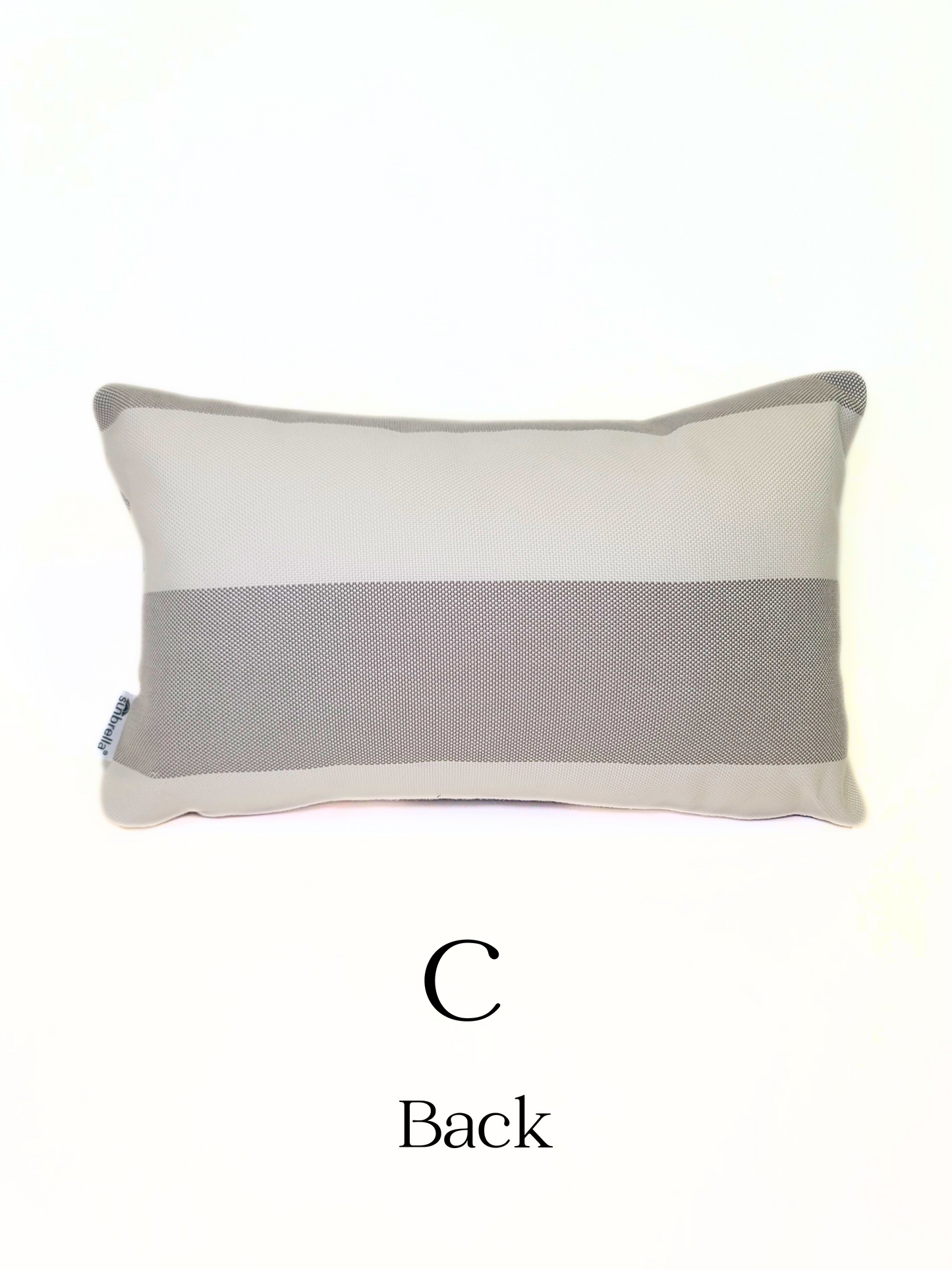 Sunbrella Premium 'Solana Seagull' Indoor/Outdoor Toss Pillow Cover