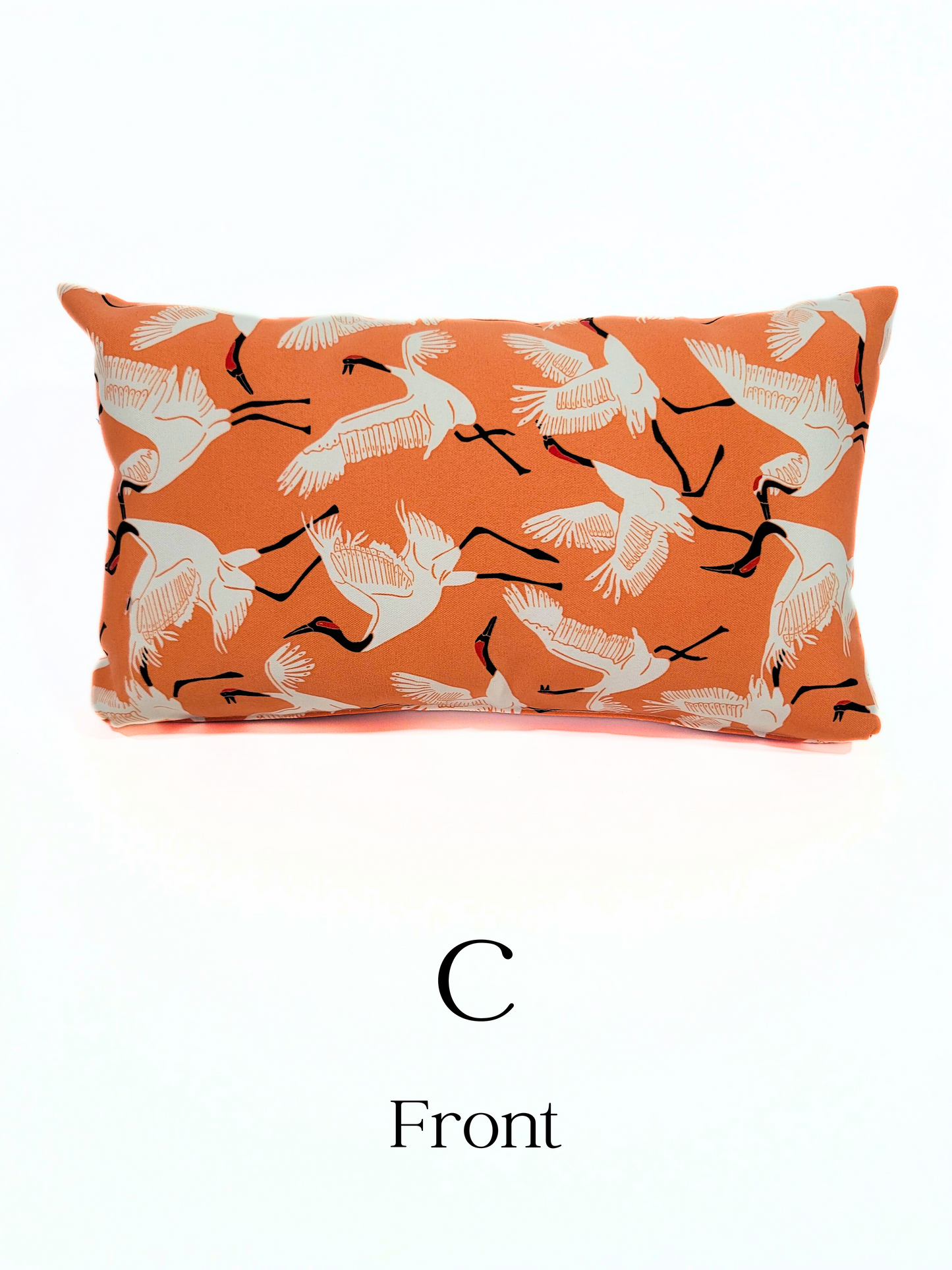 Funky Crane Toss Outdoor Pillow Cover