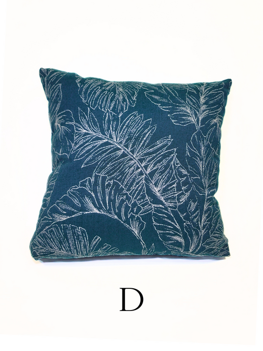 Sunbrella Premium 'Laurel Calm' Indoor/Outdoor Toss Pillow Cover