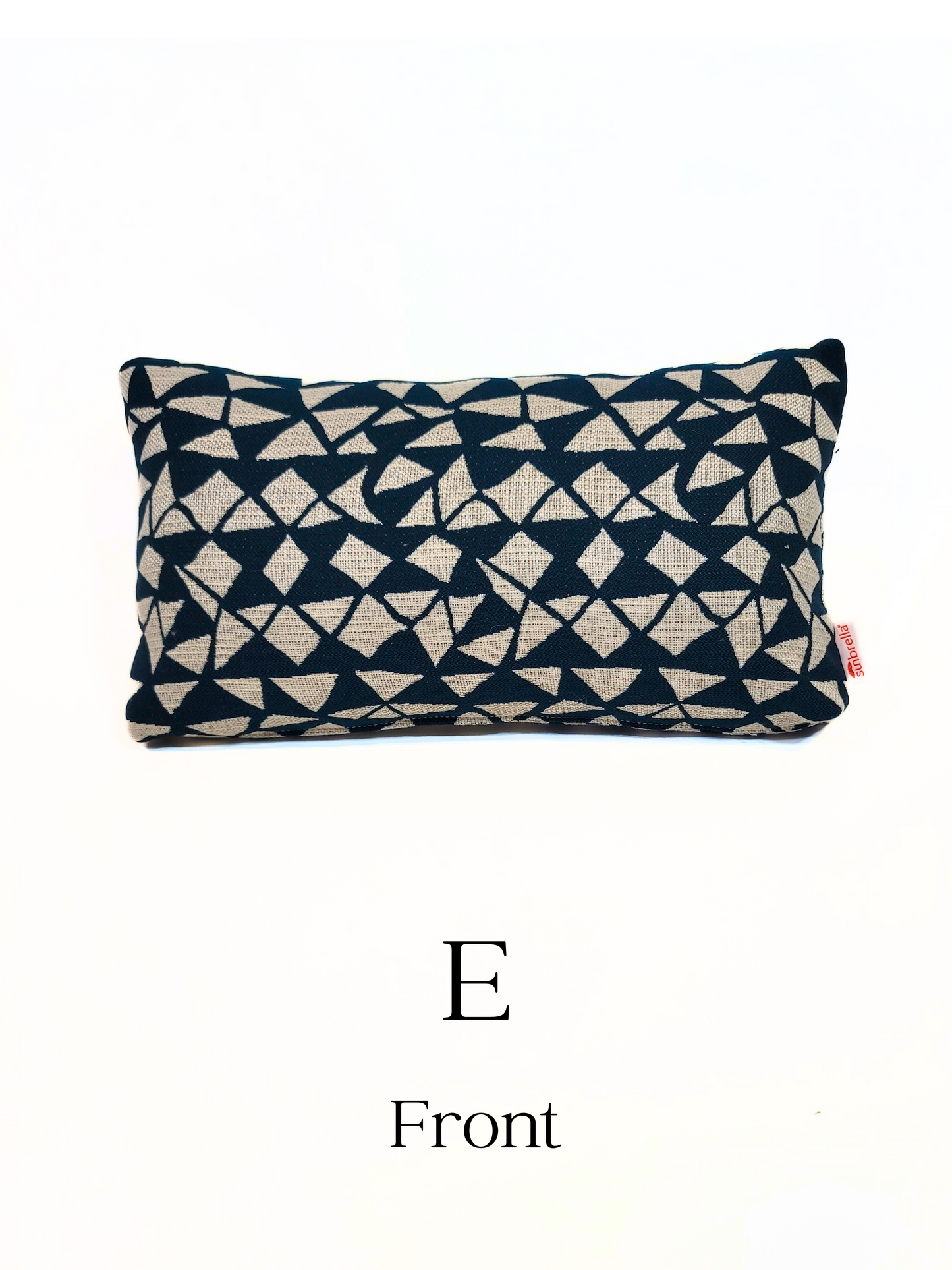 Premium Sunbrella Reversible "Broken Tile Teal" Indoor/Outdoor Toss Pillow Cover