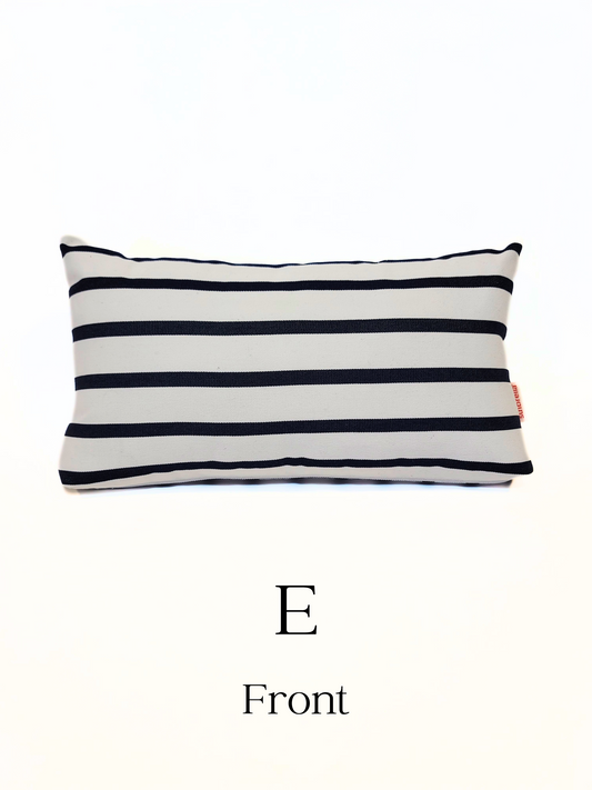 Sunbrella 'Lido Indigo' Indoor/Outdoor Toss Pillow Cover
