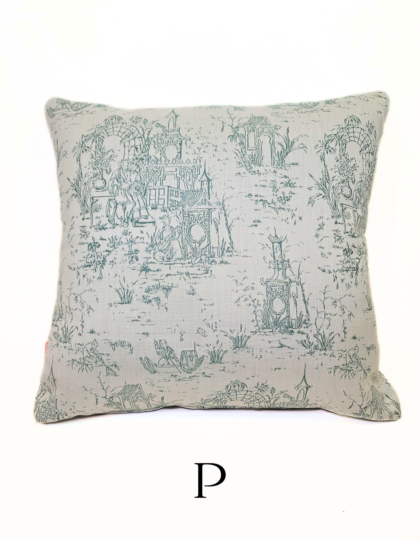 Premium Sunbrella 'Osaka Toile' Indoor/Outdoor Toss Pillow Cover