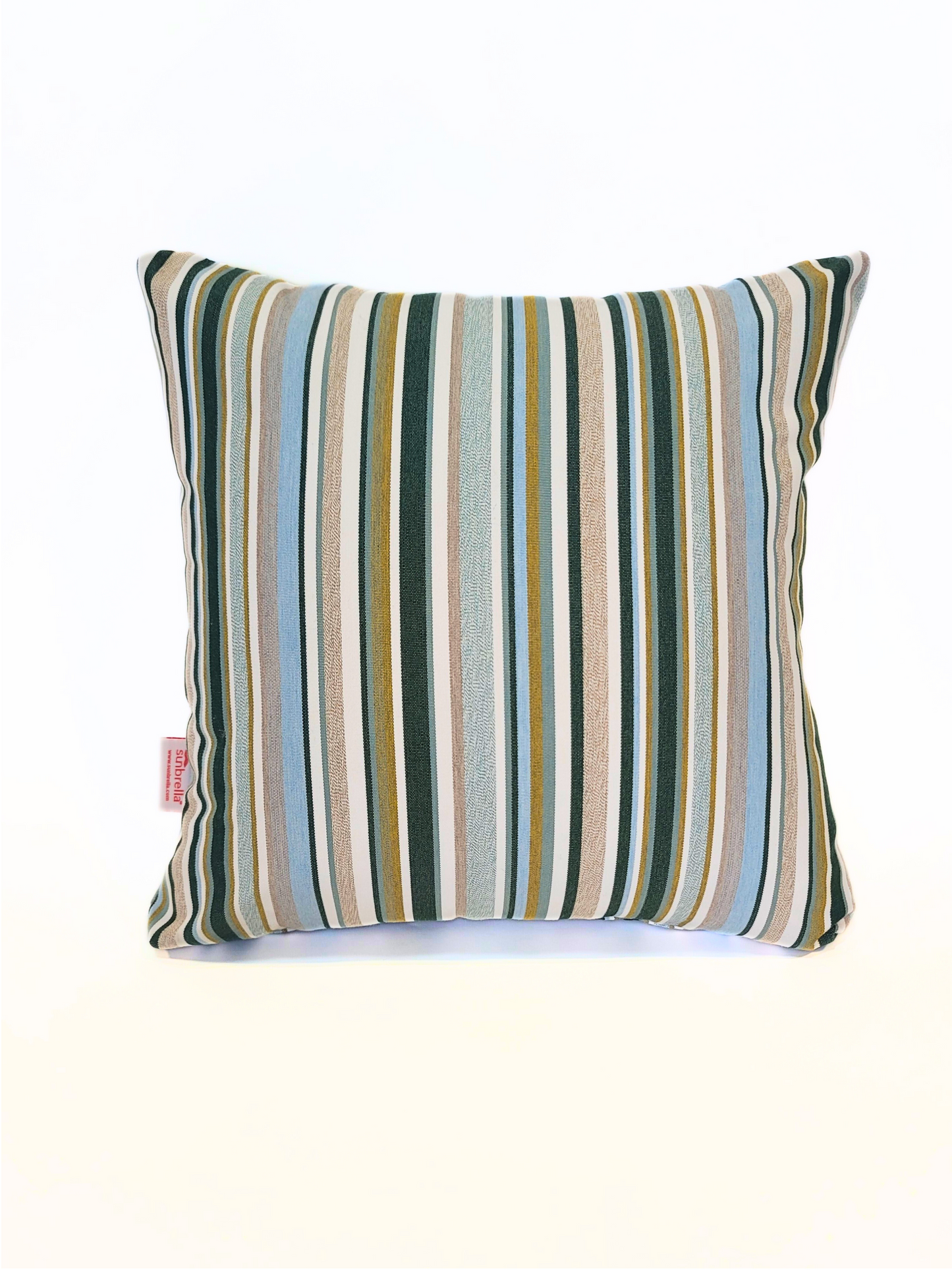 Sunbrella "Nantucket Pine" Indoor/Outdoor Toss Pillow Cover