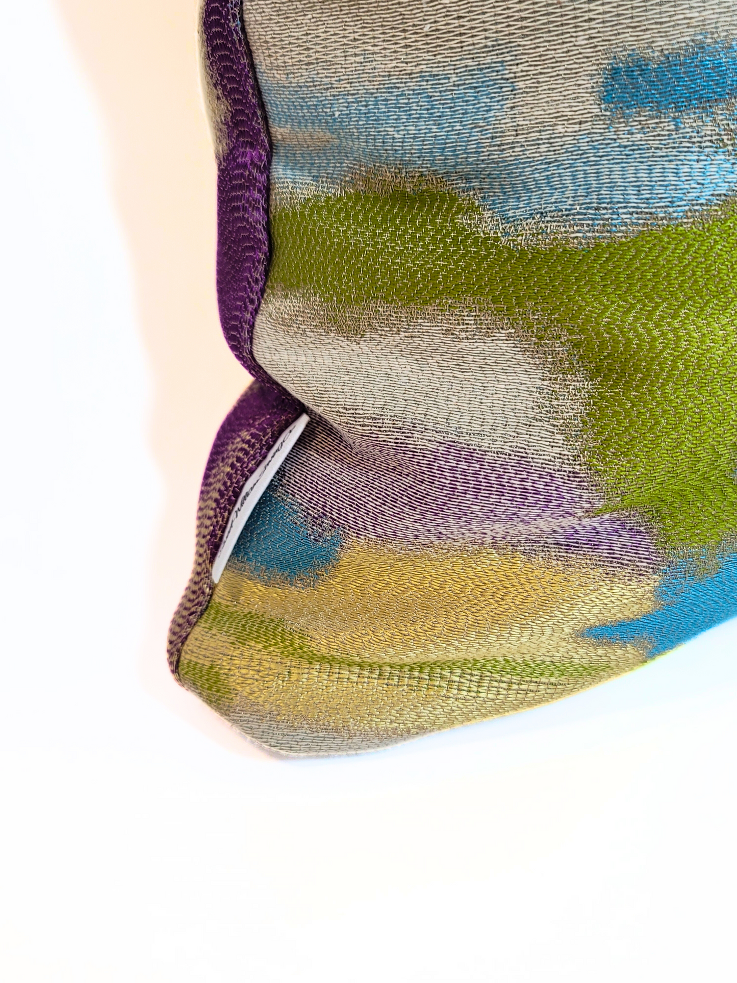 "Abstract" Purple Indoor Toss Pillow Cover