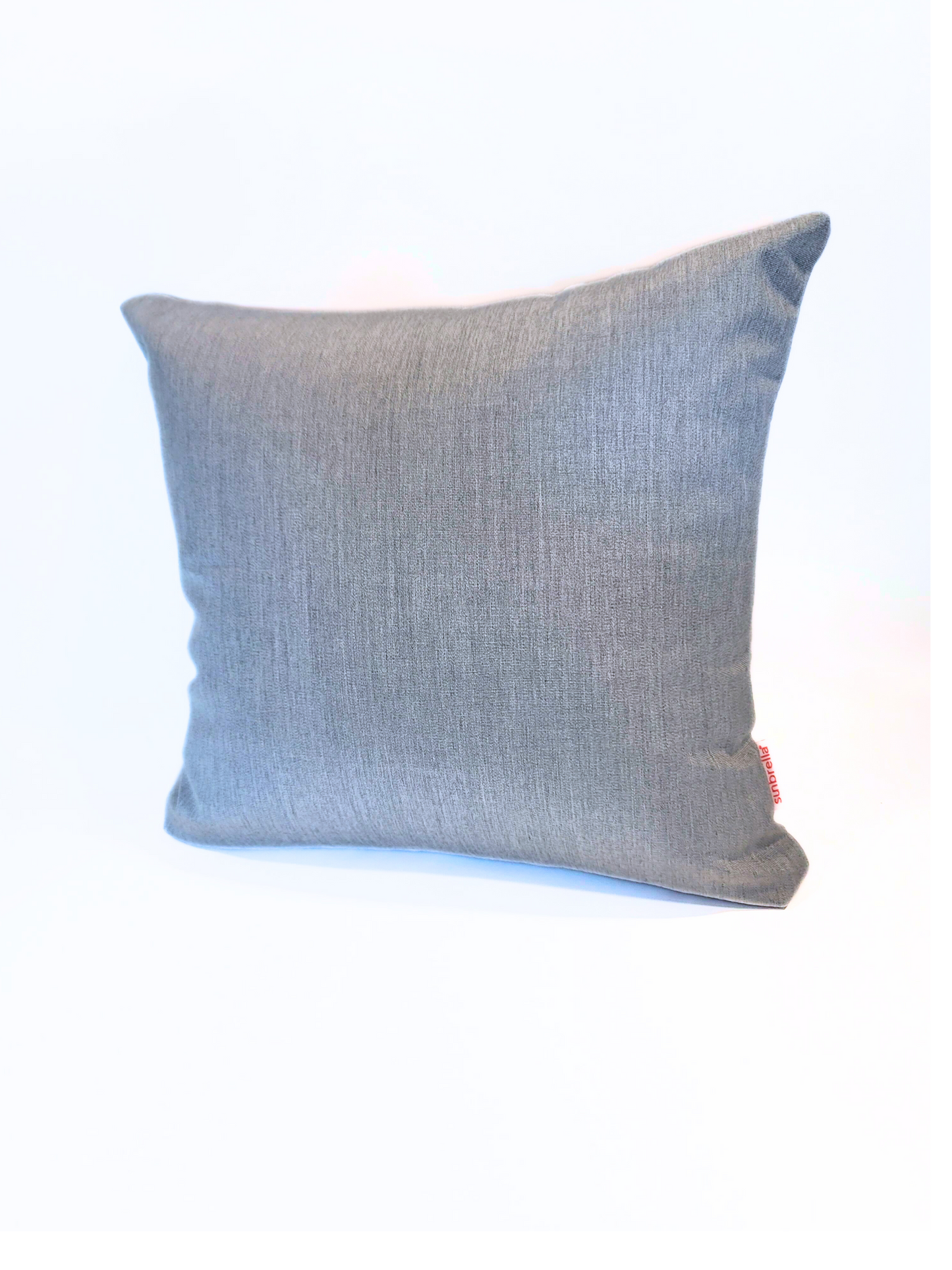 Sunbrella "Canvas Granite" Toss Pillow Cover