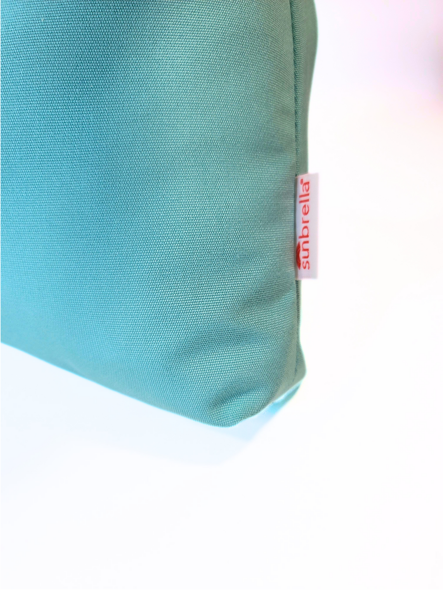 Sunbrella "Canvas Glacier" Toss Pillow Cover