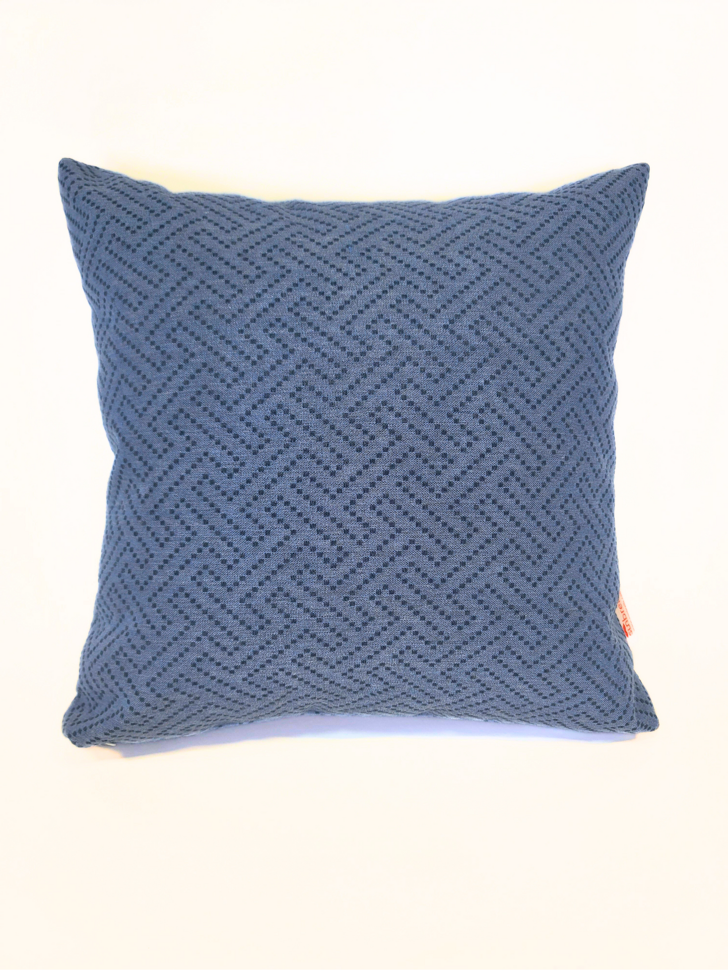 Premium Sunbrella "Petit Point Denim" Indoor/Outdoor Toss Pillow Cover