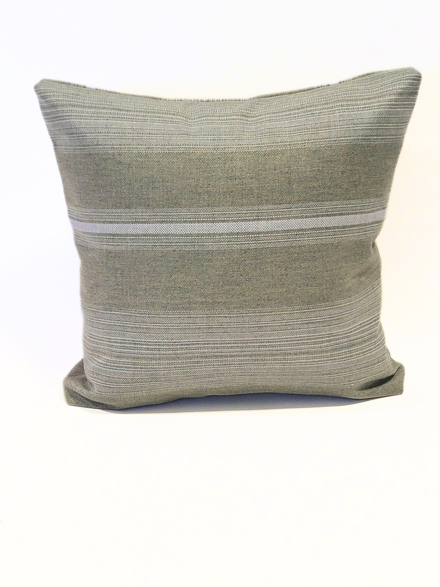 Premium Sunbrella "Saga Sage" Indoor/Outdoor Toss Pillow Cover