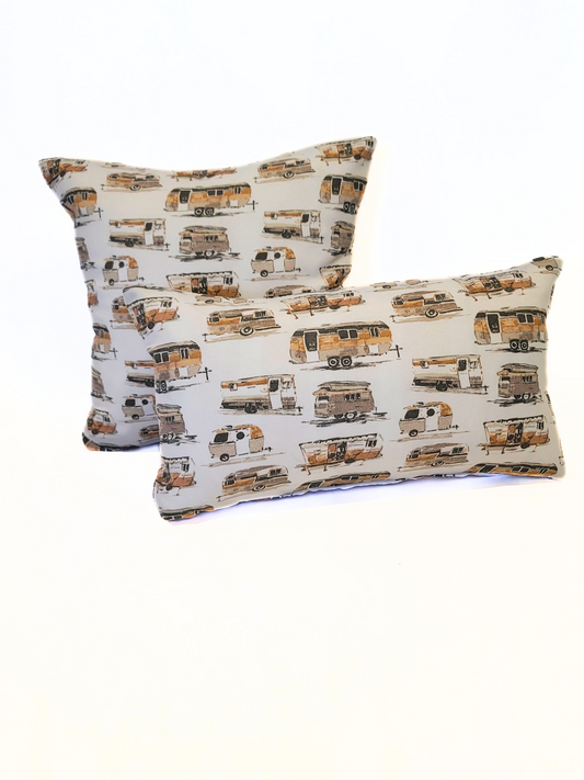 "Sweet Trails" Outdoor Toss Pillow Cover