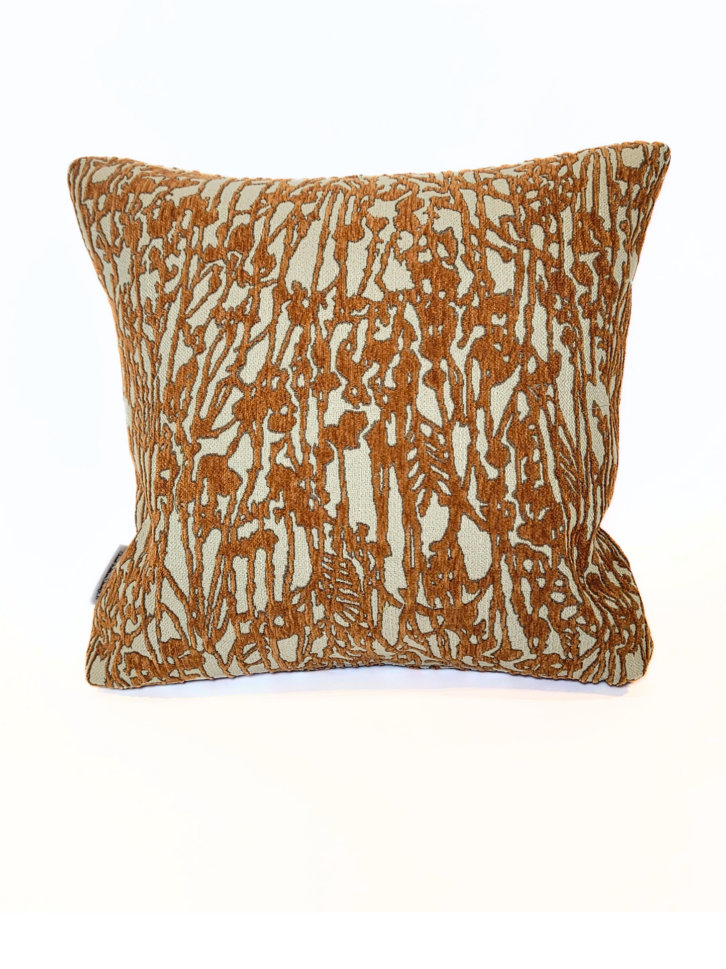 "Silhouette" Caramel Indoor Toss Pillow Cover