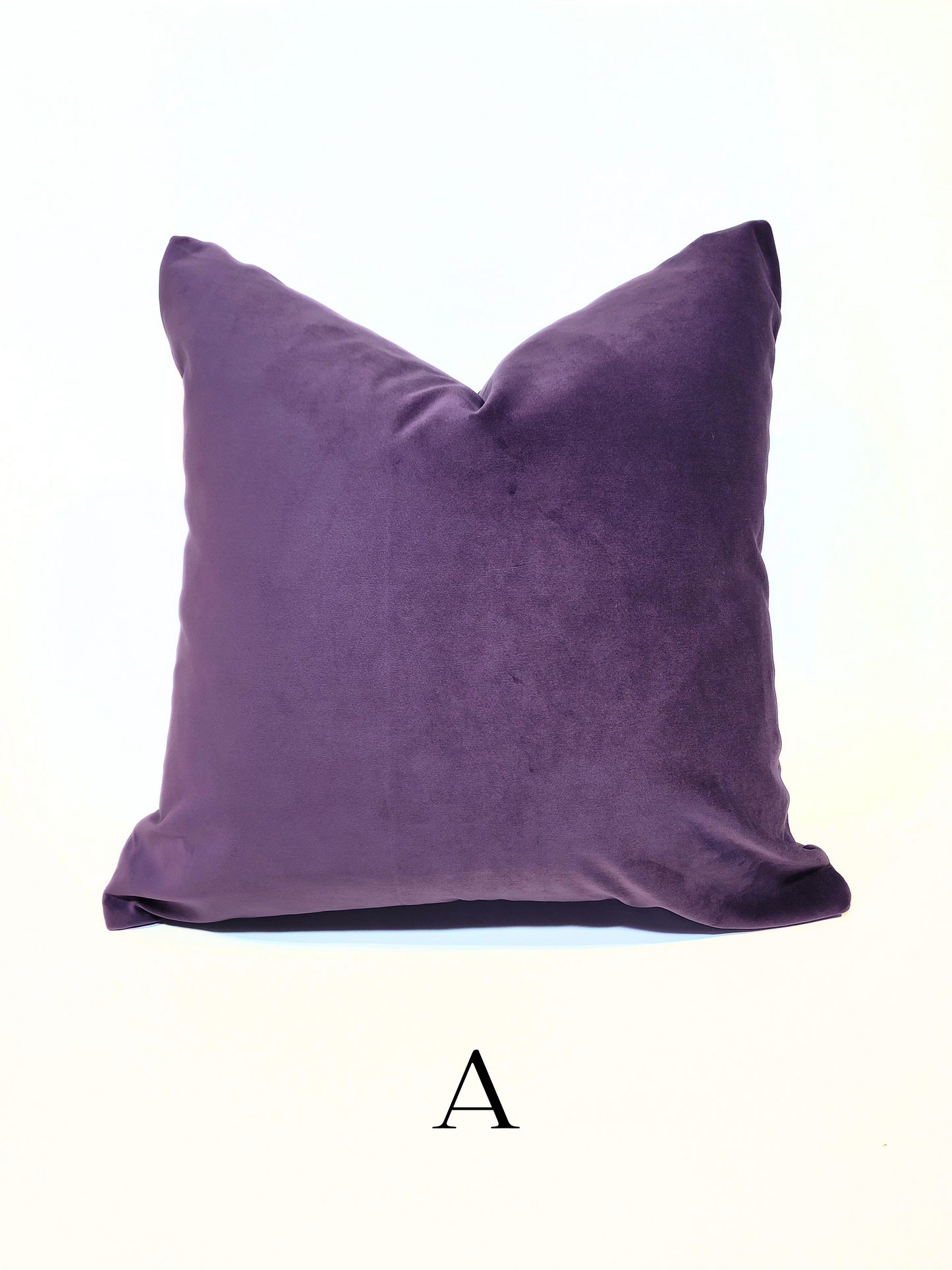 "Grape Fizz" Velvet Indoor Toss Pillow Cover