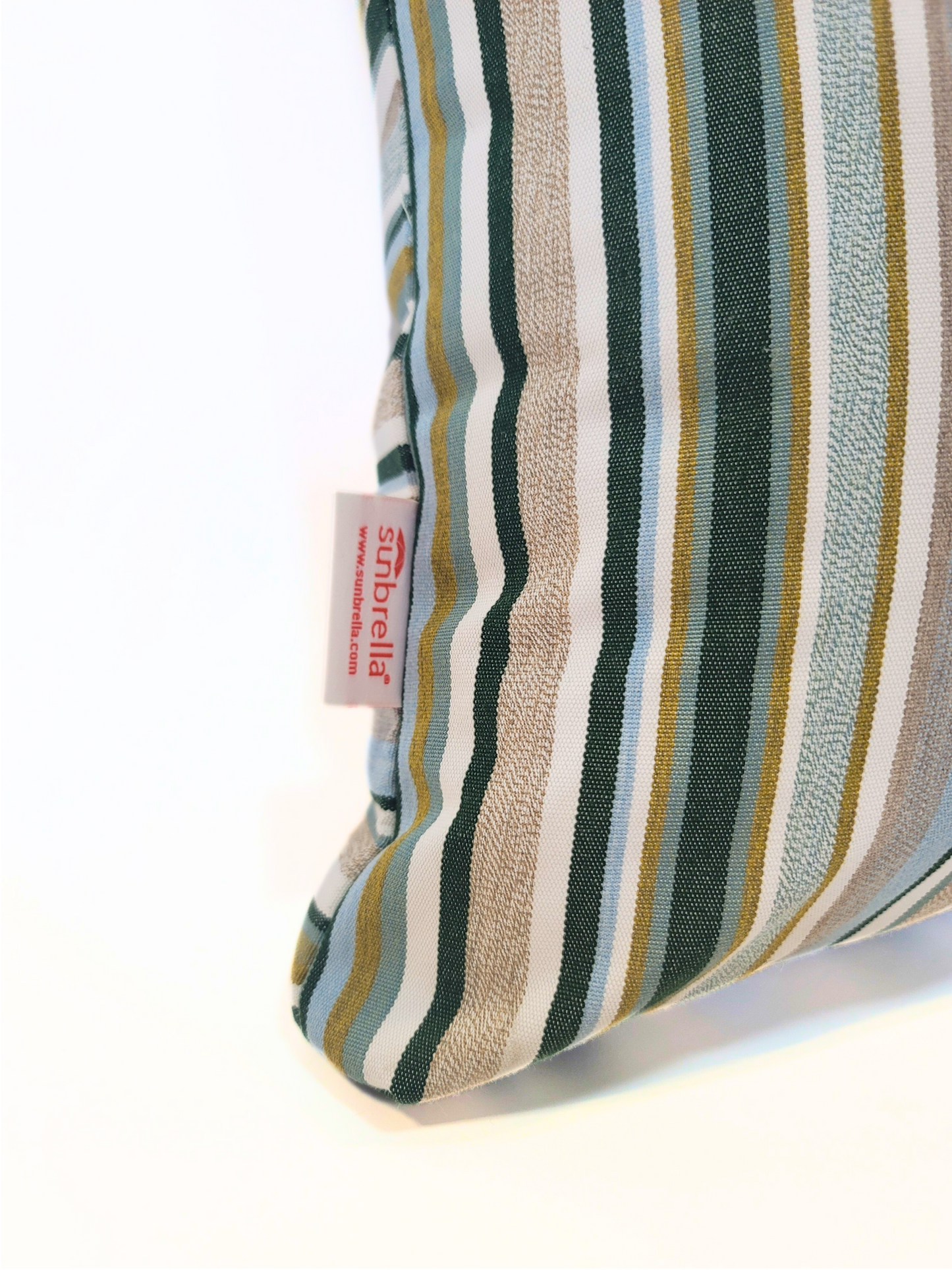 Sunbrella "Nantucket Pine" Indoor/Outdoor Toss Pillow Cover