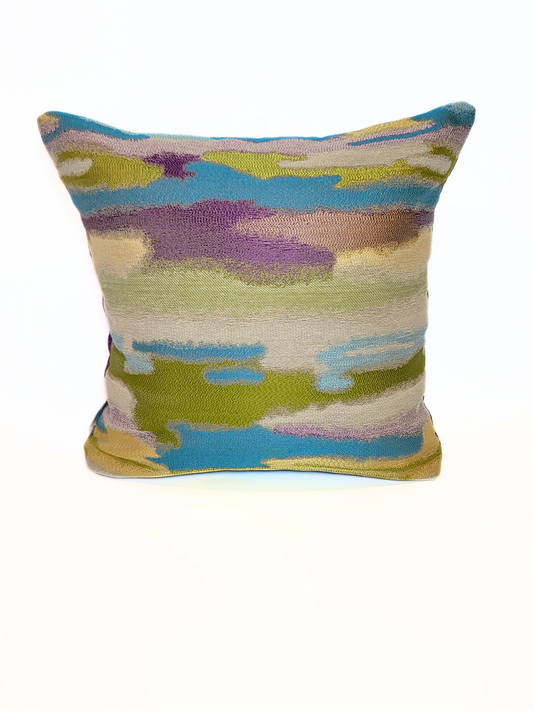 "Abstract" Purple Indoor Toss Pillow Cover