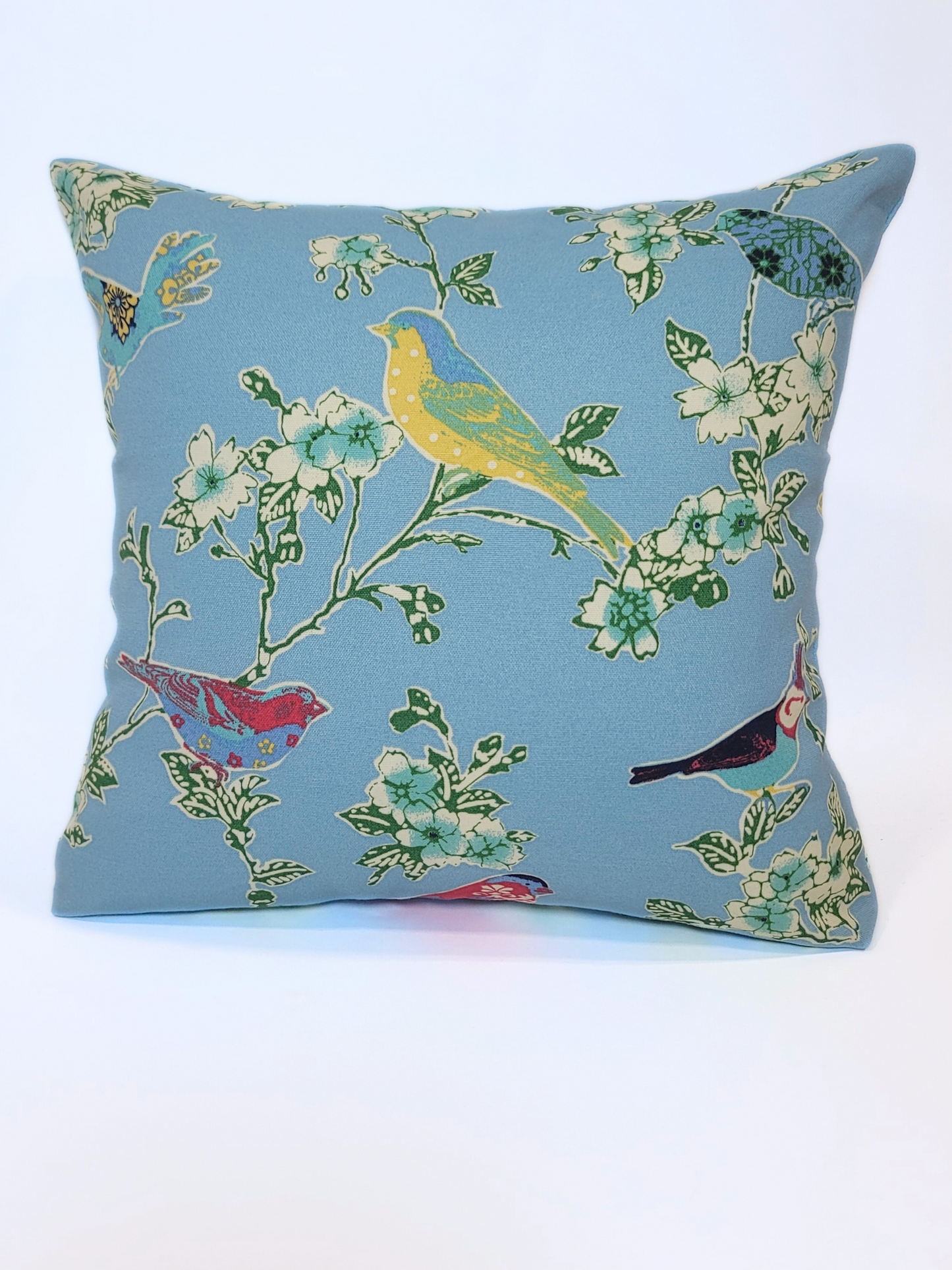 Bluebird Outdoor Toss Pillow Cover