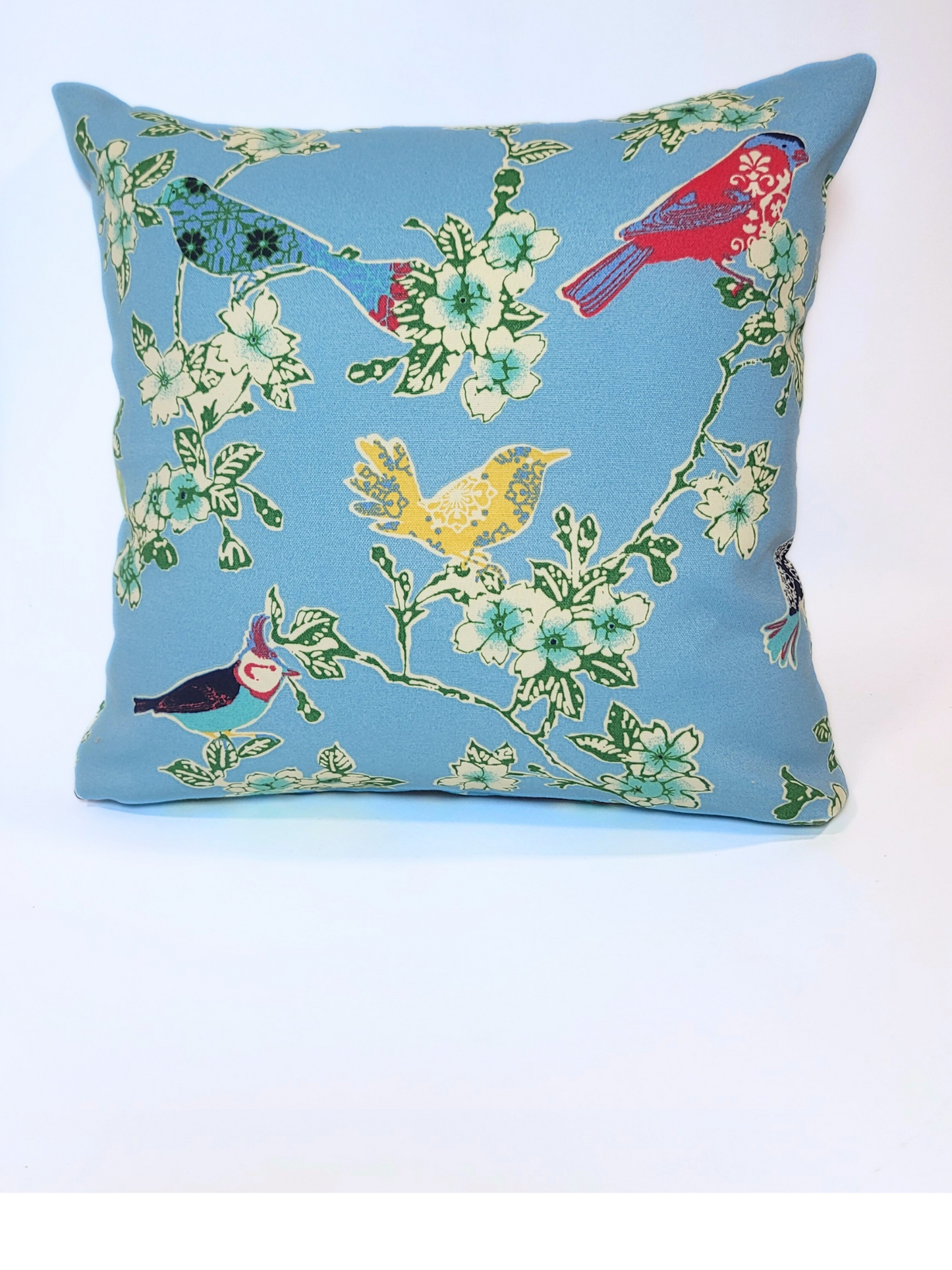 Bluebird Outdoor Toss Pillow Cover