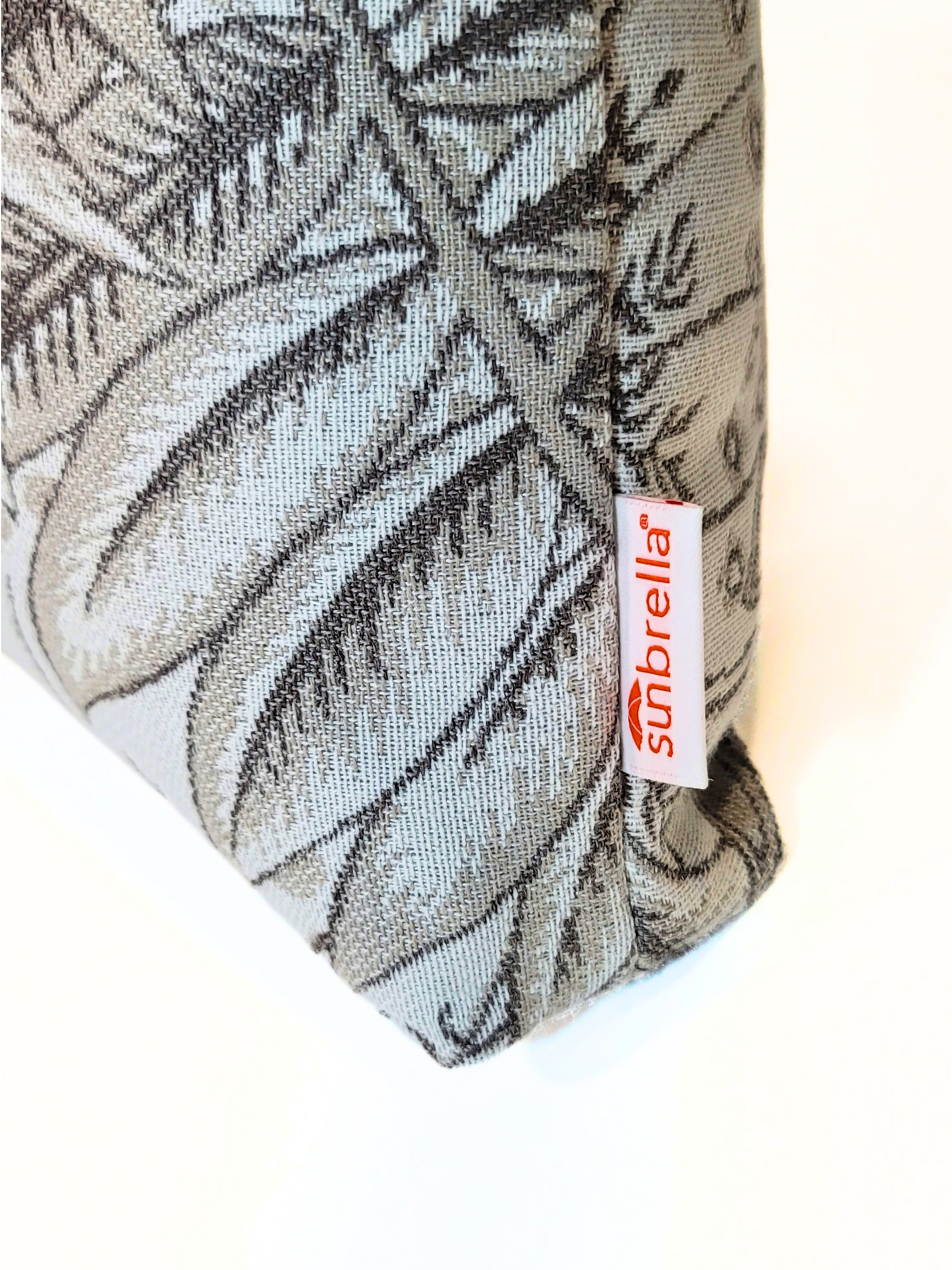 Sunbrella Premium "Sensibility II Linen" Indoor/Outdoor Toss Pillow Cover