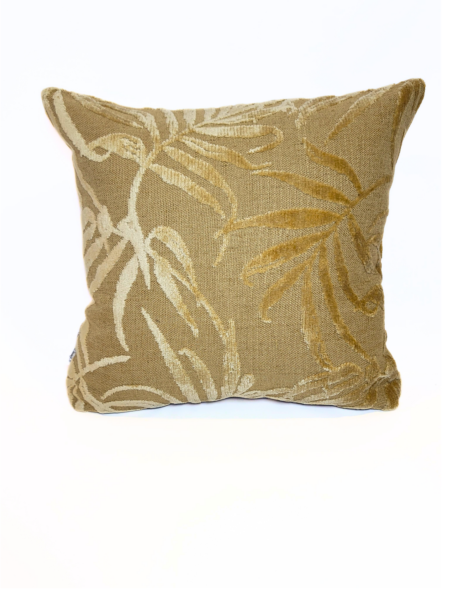 "Kindred" Burnish Linen Blend Velvet Indoor Toss Pillow Cover